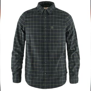 Fjallraven Ovik Flannel Shirt, Size Medium
